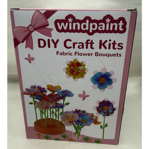 Windpaint Fabric Flower Bouquets Toys, Christmas Gifts DIY Craft Kits Toys *READ